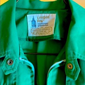 Green LONDON FOG Jacket